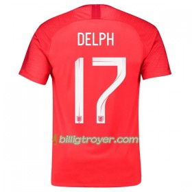 Billige Fotballdrakter England Delph 17 VM 2018 Bortedraktsett